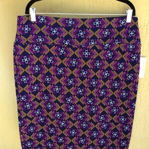 LULAROE CASSIE PENCIL SKIRT Size 2XL NWT Very Flattering